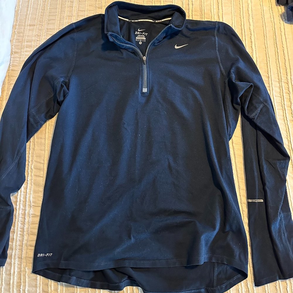 Nike Dri-Fit 1/4 zip running pullover